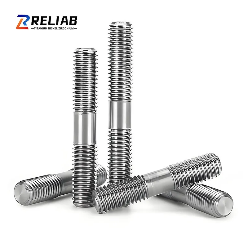 Titanium Grade 2 Grade 5 Double End Studs supplier Titanium Grade 2 Grade 5 Double End Studs supplier