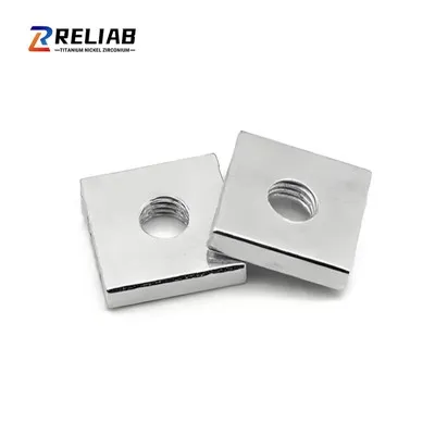 Cnau Sgwâr Alloy Titaniwm